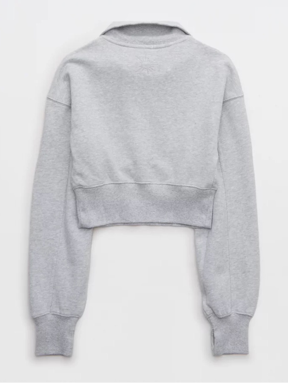 OFFLINE By Aerie Throw-Back Corset Cropped Quarter Zip - Picture 6 of 9